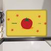 Cartoon Tomato Pattern Entrance Door Mat Nordic Style Home Doormat Bathroom-Toilet Mats Bedroom Hotel Decor Mat