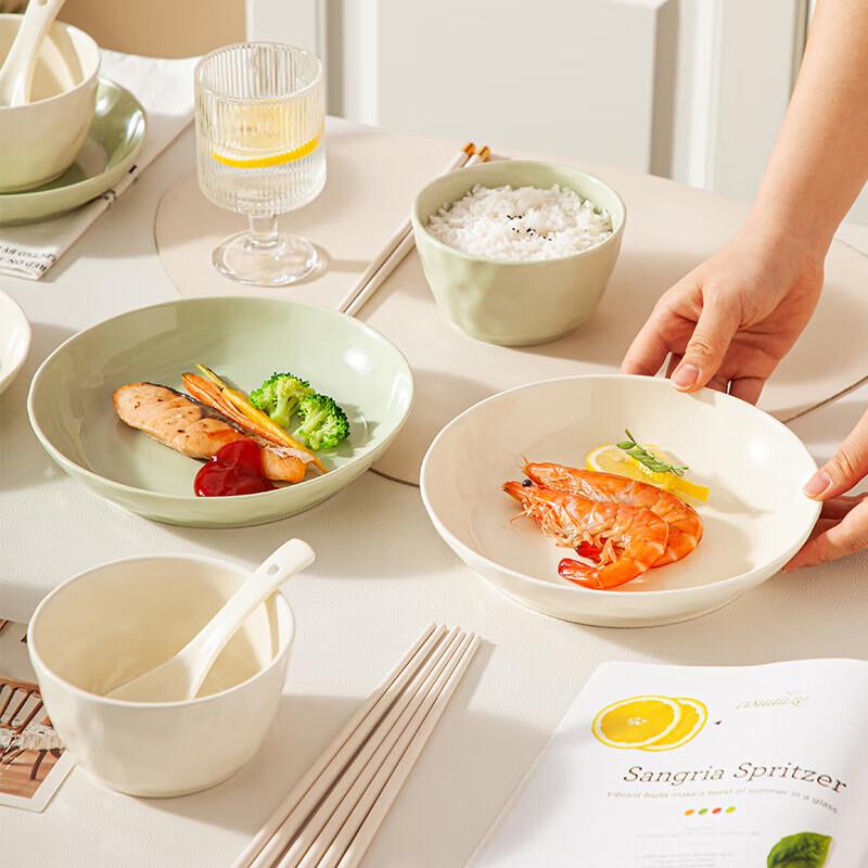VETRO 16-Piece Nordic Ceramic Dinnerware Set