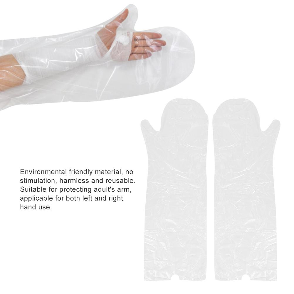 Jednorazowy Wodoodporny Ochraniacz na Gips na Rękę na Czas Kąpieli dla Dorosłych