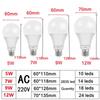 220V E27 LED Žiarovka citlivá na radar Úspora energie Automatické zapnutie/vypnutie Inteligentná detekcia Svetlo so snímačom pohybu 5W 7W 9W 12W LED žiarovka