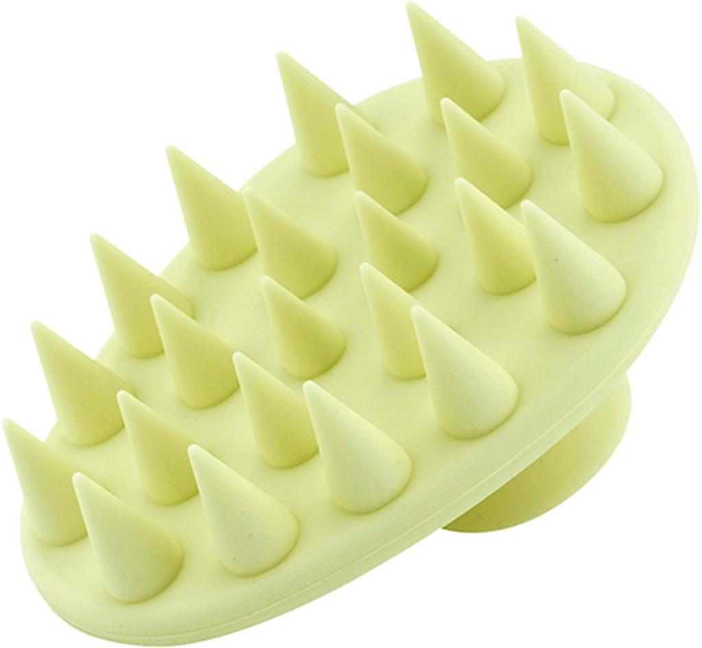 Shimomura Kihan Shampoo Cream Yellow in Scalp brush with suction Gentle on the and Scalp care for men and Bath and bath Cream Product A great Brush,