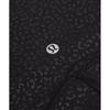 Lululemon Define Kurzjacke Nulu Leopard Daisy Emboss Schwarz