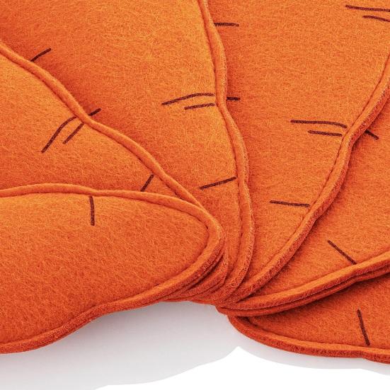 6 Stück Ostereier-förmiger Besteckhalter Tasche Filz Gabel Schneider Beutel Esstisch Geschirr Abdeckung Oster Messer Gabeln Organizer für Frühlingsparty