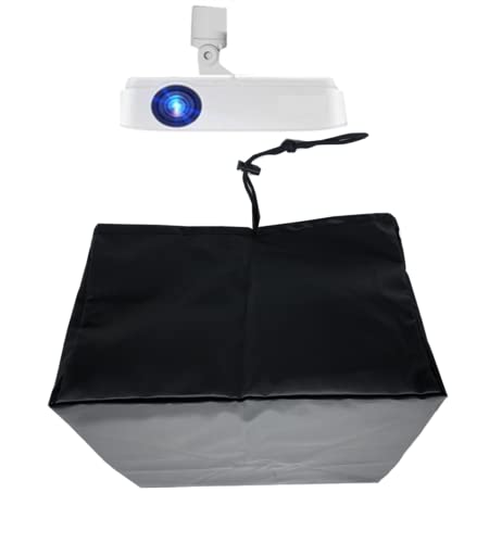 Housse anti-poussière pour projecteur en tissu Oxford résistant aux UV Noir 45 x 45 x 30 cm