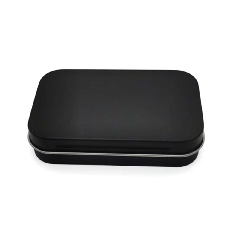 Einfarbige Langlebige Klapp-Blechdose Minzbonbon-Dose Weißblechdosen Süßigkeitenverpackungsbox Geometrische Stabile Nagelknipser-Dosen