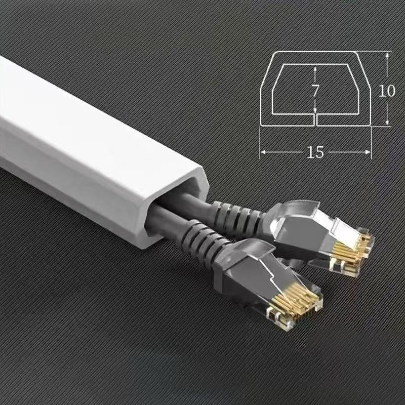 PVC Self-Adhesive Wire Protection Sealing Strips - Cuttable, Threading-Compatible