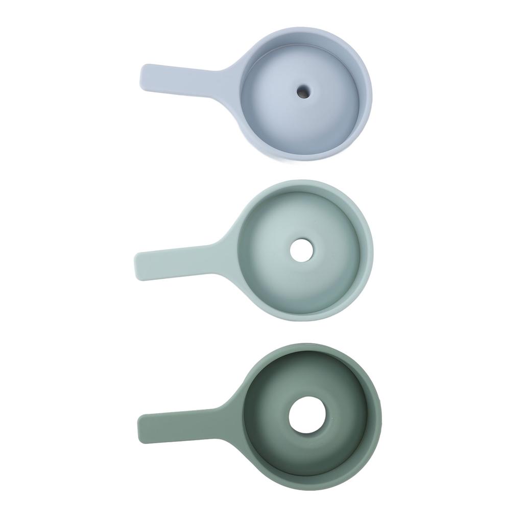 Scoop Sensory Toy Silicone Folding Early Education Sensory Bin Accessories Sensory Funnels Set for T