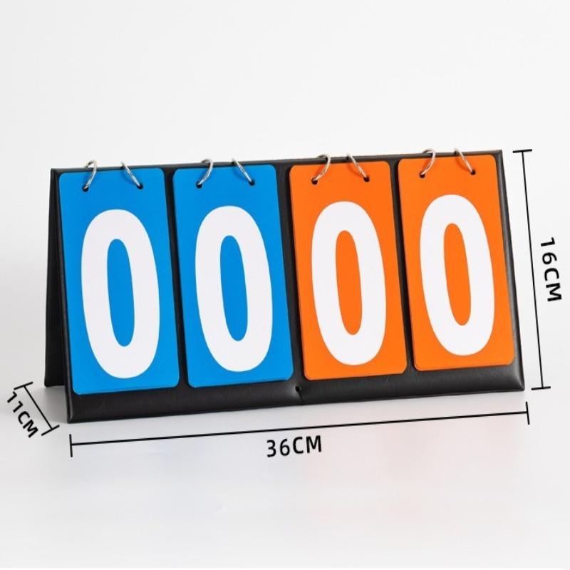 Scoreboard Score Keeper Flip Scoreboard for Basketball Tennis Sports Portable Competition Points Board