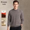 Lodes Men's Textured Pure Wool Crewneck Sweater