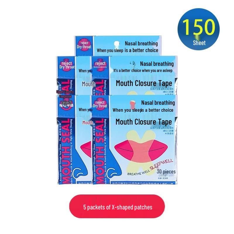 Mouth-Sealing Sleep Tape: Snoring and Mouth Breathing Corrector for Kids