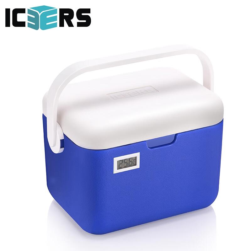 ICERS Portable Medical Cooler with Temperature Display 5L