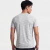 Under Armour Loose Fit V-Neck Short Sleeve T-Shirt Unisex Tops Light-Gray 21500531-009