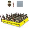 World War II military building blocks, American, Soviet Union, China, British soldiers, action dolls, boy toys, Christmas gifts.
