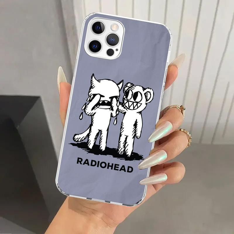 Bnad R-Radiohead Phone Case for Iphone 17 Air 16 15 Plus 14 13 Mini 12 11 Pro Max 16E 7 8 SE 2020 Soft Funda Print Shell 17 Air