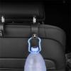 2pcs Car Seat Backrest Hook Car Headrest Hooks Hanger for Bags For Citroen C5 C3 C2 shift knobc4 picasso C1 Interior Accessories