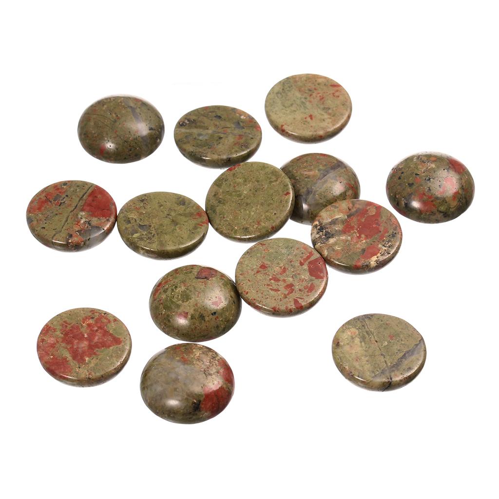 5-10pcs/lot Natural Stone Cabochon 4-25mm Amethyst Tiger Eye Agate Half Round Cabochon For DIY Ring Necklace Jewelry Accessories