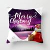 Christmas Throw Pillow Set Santa Claus Sofa Gift Home Decor Pillowcase Christmas Gift Pillowcase