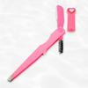 3 In1 Stainless Steel Multifunctional Women's Facial Hair and Eyebrow Trimmer Foldable Eyebrow Clip Brush Shaping Tool for Eyebrows and Smooth Skin