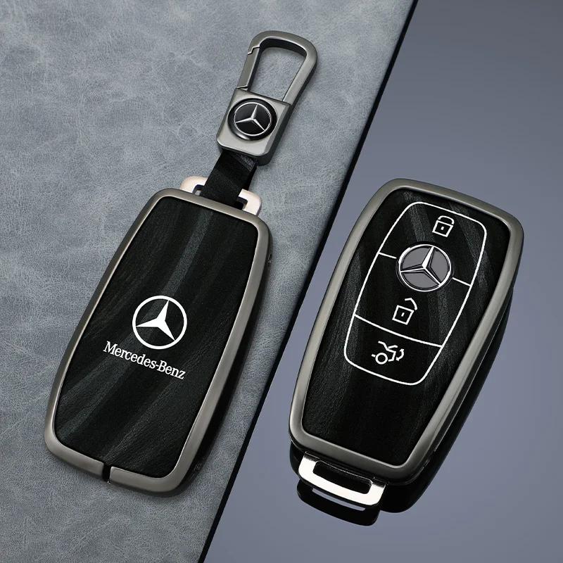 Car Key Case Cover Shell for Mercedes Benz Cla250 Mercedes Benz GLS53 2019 GLS450 Maybach GLS600 2021 AMG C63S GLE 450 2020 ZS4