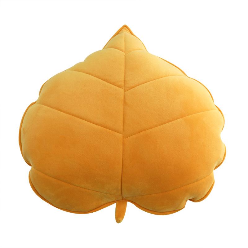 13/50cm Nordic Style 3D Leaves Pillow Soft Simulation Leaf Cushion Bedroom Back Cushion Child Bed Decor Anti-Collision Pillow