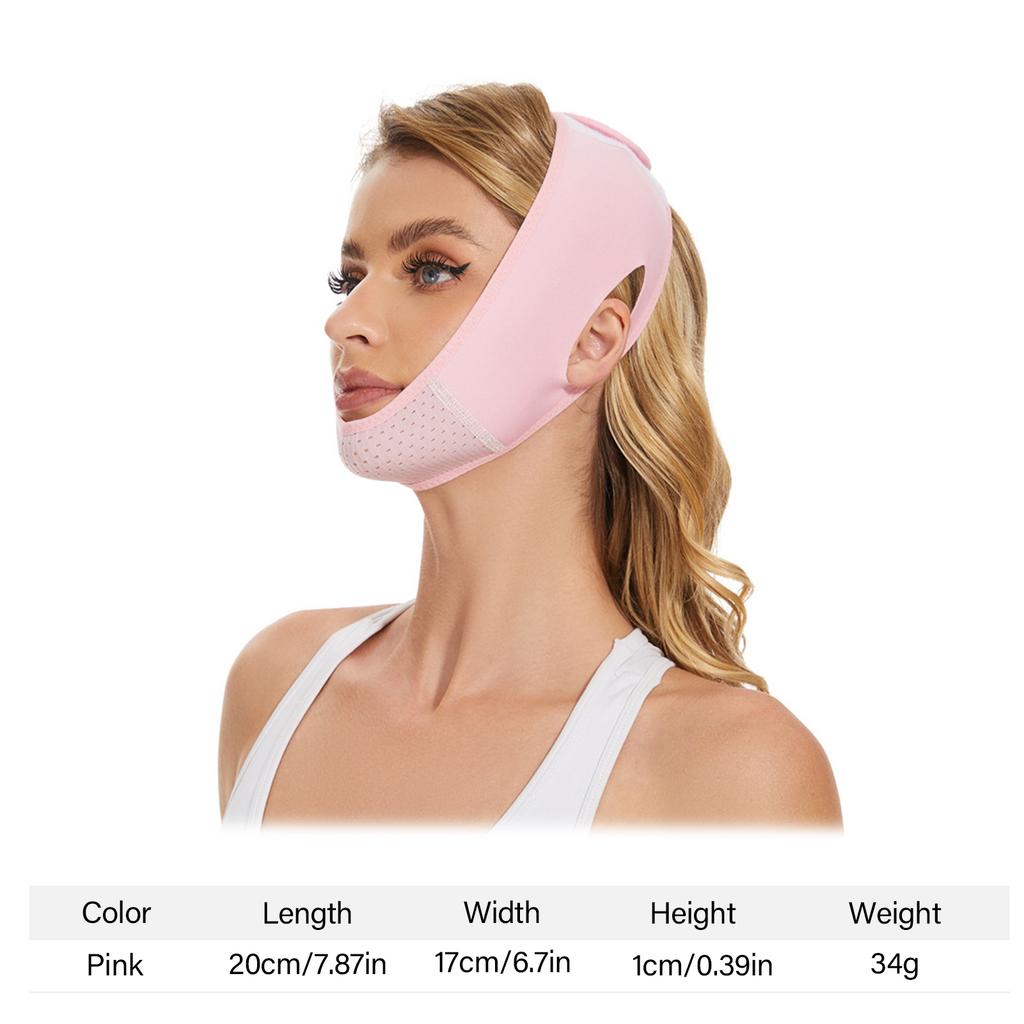V Line Face Strap for Double Chin Reduction, Firming and Contouring Face Adjustable Chin Tightening Mask for Women