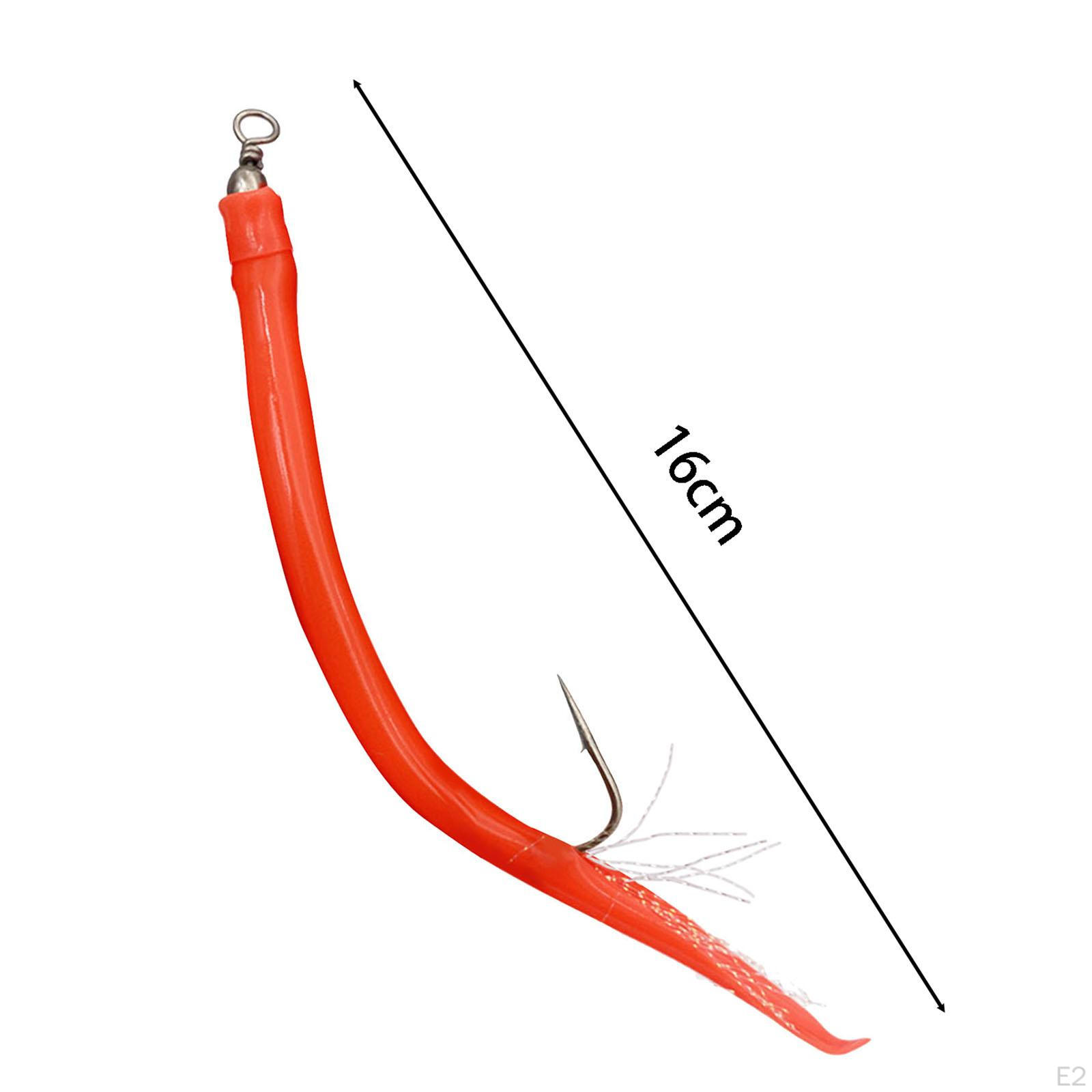 Рыболовный крючок Мягкая приманка 16 см Прочные реалистичные приманки для троллинга — фото 4