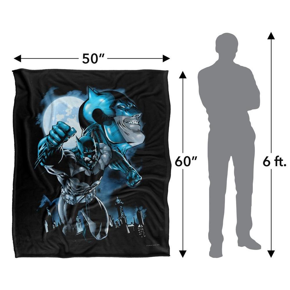 Batman Action Pose Blanket
