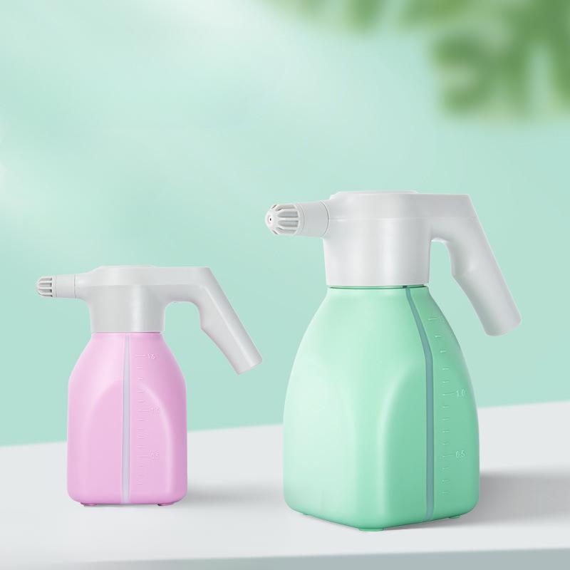 USB Rechargeable 1.5-2L Electric Cordless Water Bottle Sprayer Durable Automatic Mister for Plants and Gardens