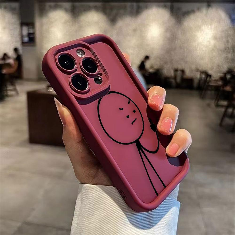 Cartoon Creative Villain Phone Case For Samsung A13 A15 A16 A17 A22 A23 A25 A32 A33 A35 A51 A52 A53 A54 A55 A71 A72 Cover Case