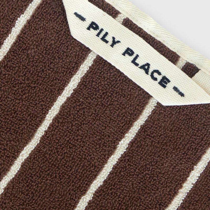 PILY PLACE Hand Towel (Brown Ivory)