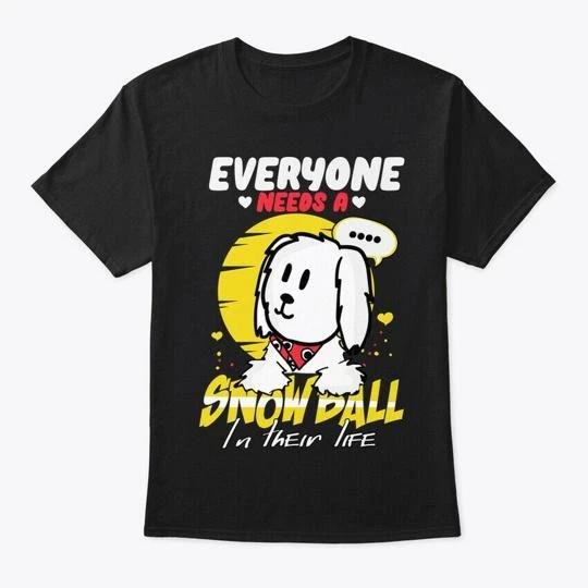 

Snowball S T shirt Made in the USA Size to 5XL S