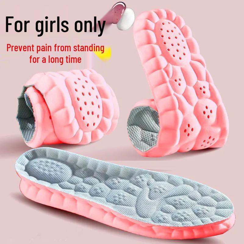 Military Training Insoles - Odor-Resistant, Breathable, Sweat-Absorbing, Shock-Absorbing for Long-Lasting Comfort in Men's & Women's Sports.