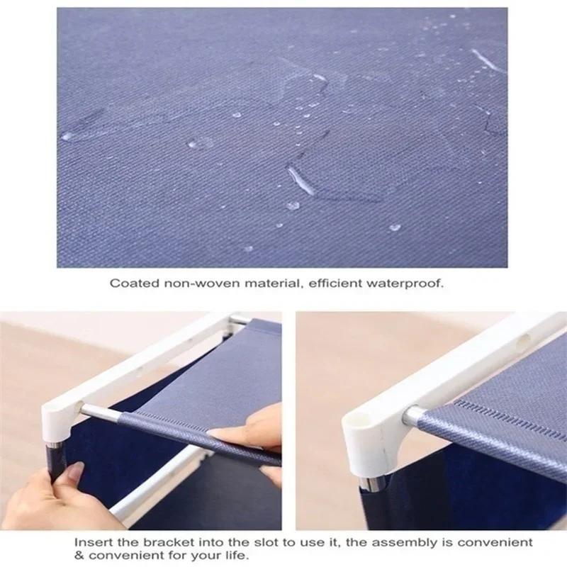 1 Stück Neue Vliesstoff-Schrankregale mit 3 / 4 Lagen Optional Schuh-Organizer Aufbewahrung für Verschiedenes und Lagerartikel