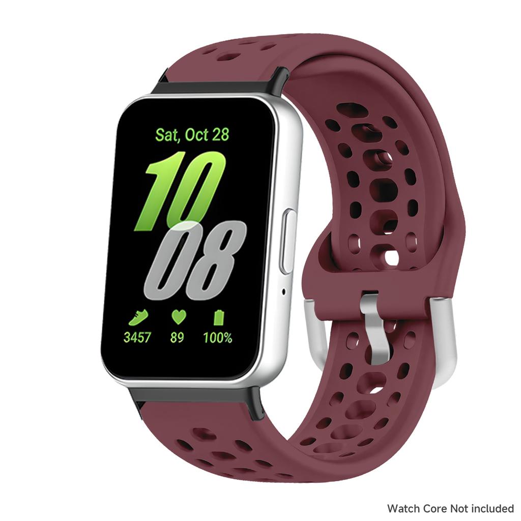 Breathable Silicone Strap For Samsung Galaxy Watch Fit 3 Elastic Sport Band For Galaxy Fit 3 Smartwatch Replacement Accessories