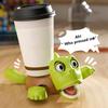 Panicked Turtle Coaster Creative Cup Mat Insulation Pad Home/Office Decorative Cup Pad Mug Holder With Funny Expression