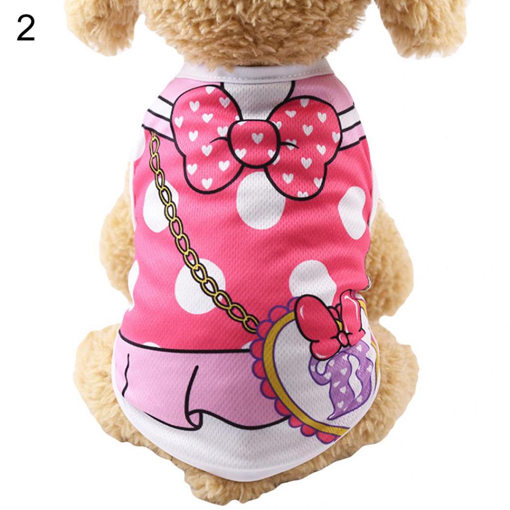 Fashion Stripe Pet Puppy Clothes Summer Breathable Vest Tank Top Dog Apparel