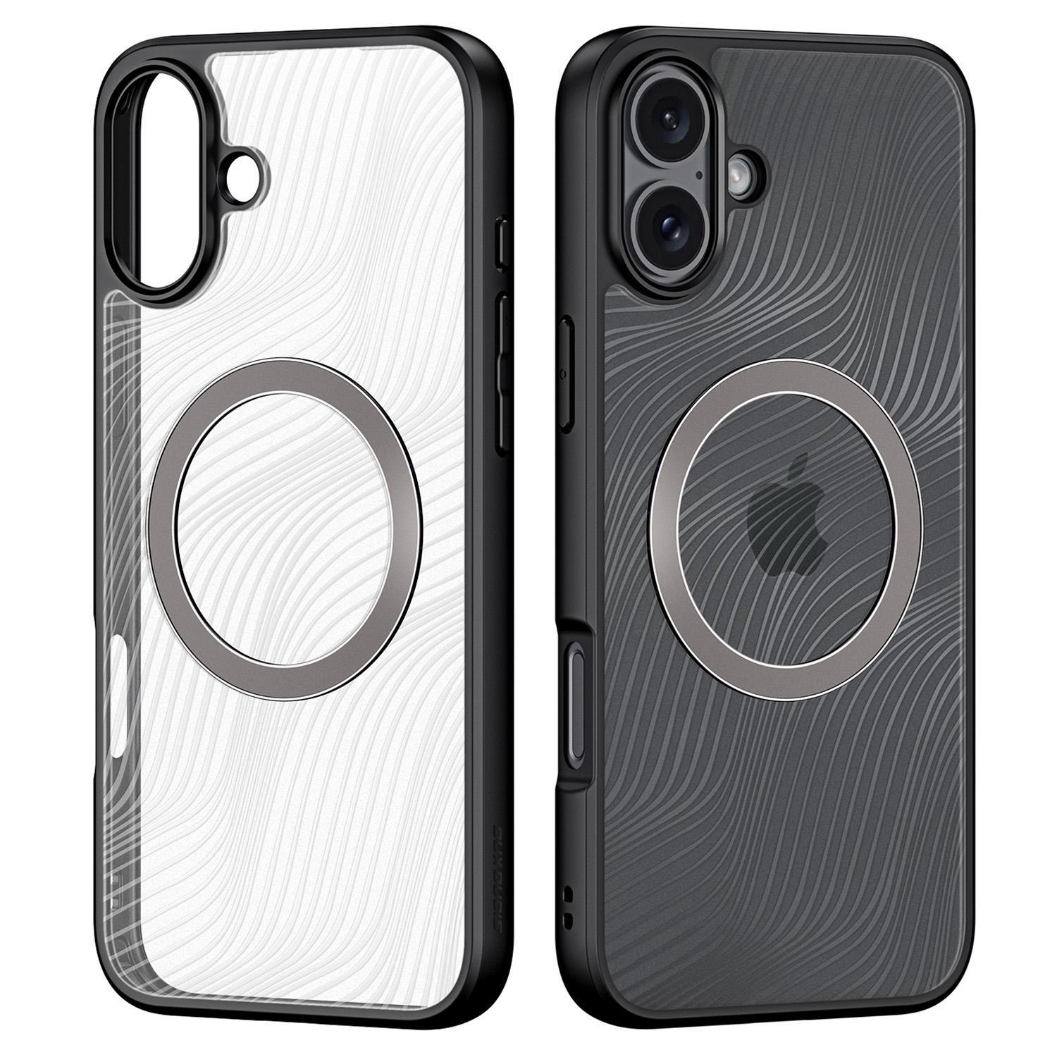 

Чохол серії DUX DUCIS Aimo для iPhone 16, сумісний з MagSafe (Сертифікація REACH), Чорний