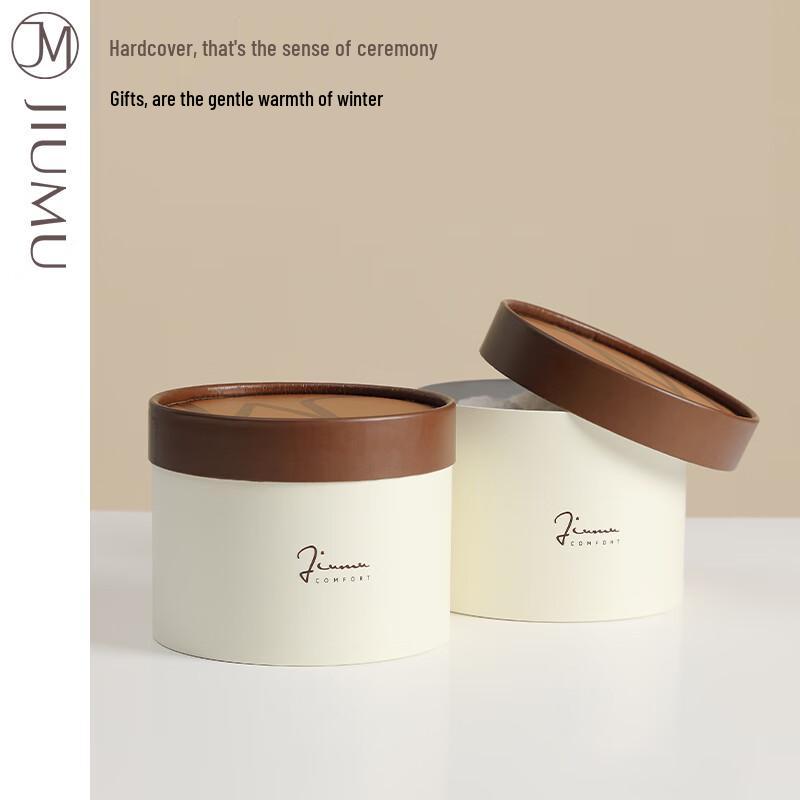 JIUMU Women's Thick Wool Short Scarf