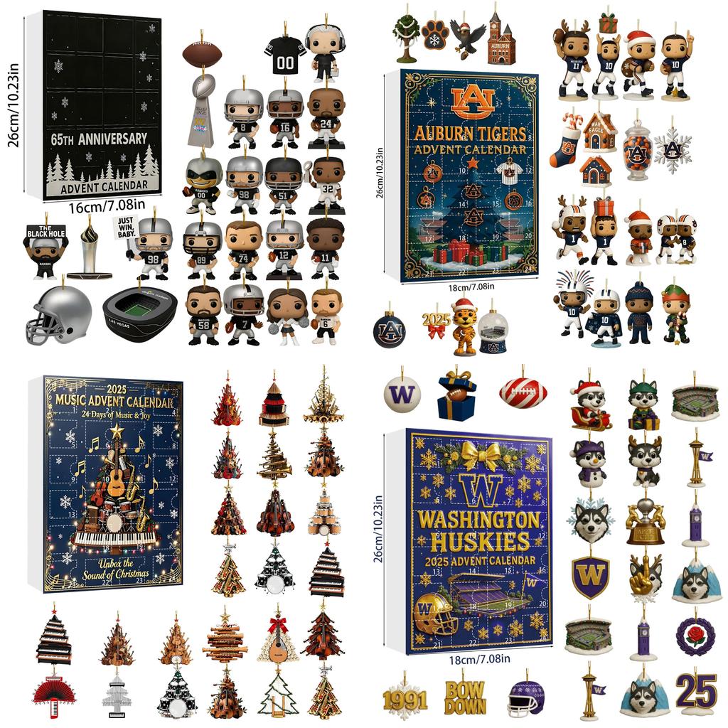 Arsenal Liverpool Piłka Nożna Akrylowy Świąteczny Blind Box Ozdoba na Choinkę z Postaciami z Kreskówek do Dekoracji Świątecznych