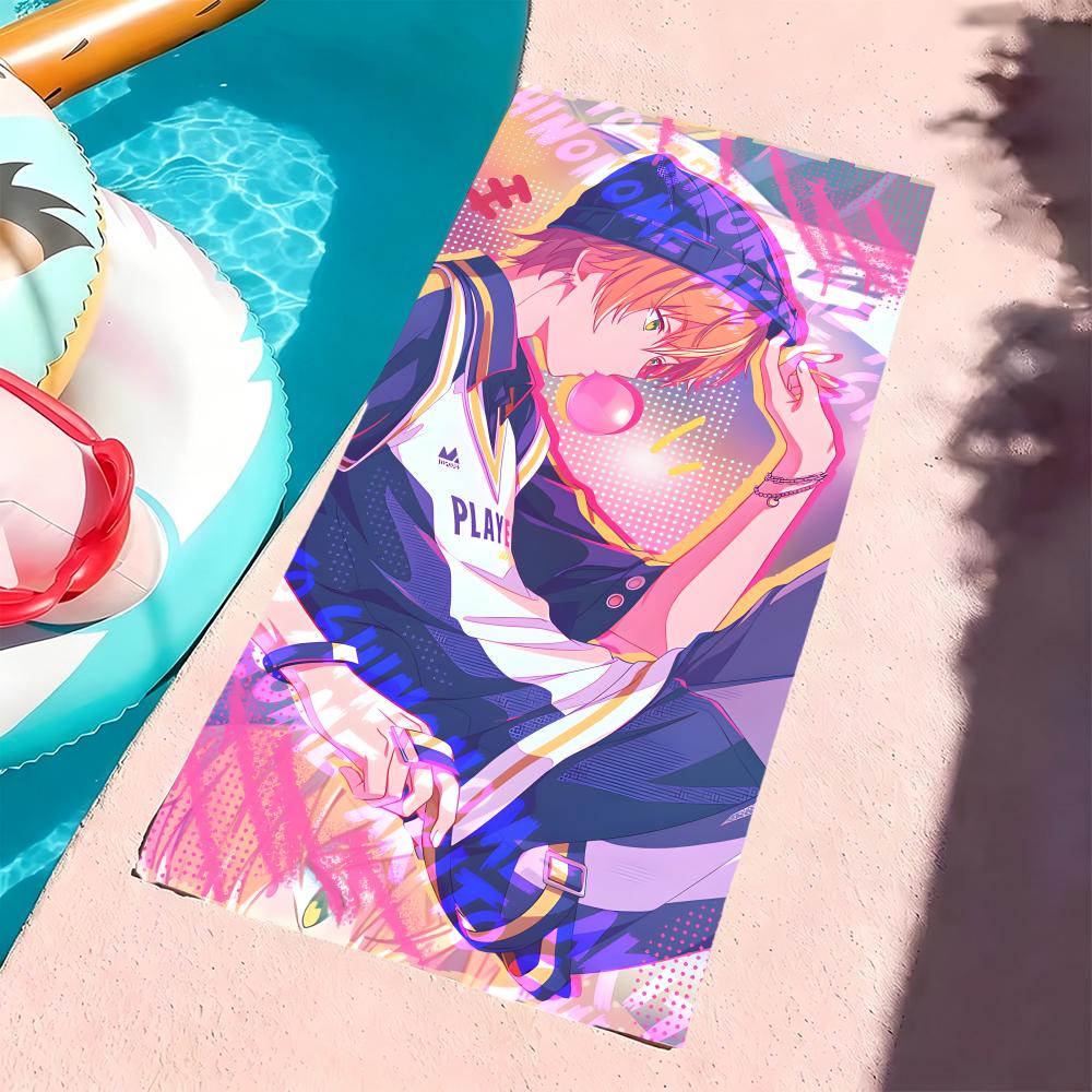 T-Tenma-S Towel Microfiber Beach Towel, Quick-Dry, Sand-Free, Ultra-Fine Fiber, Super Soft.