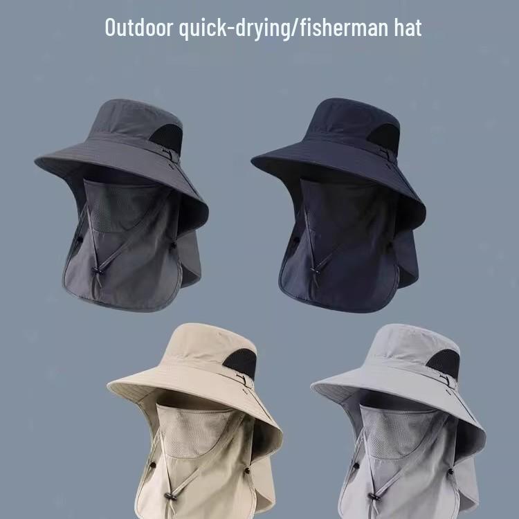 UV Protection Fisherman Hat: Summer Sun, Face & Neck Shield