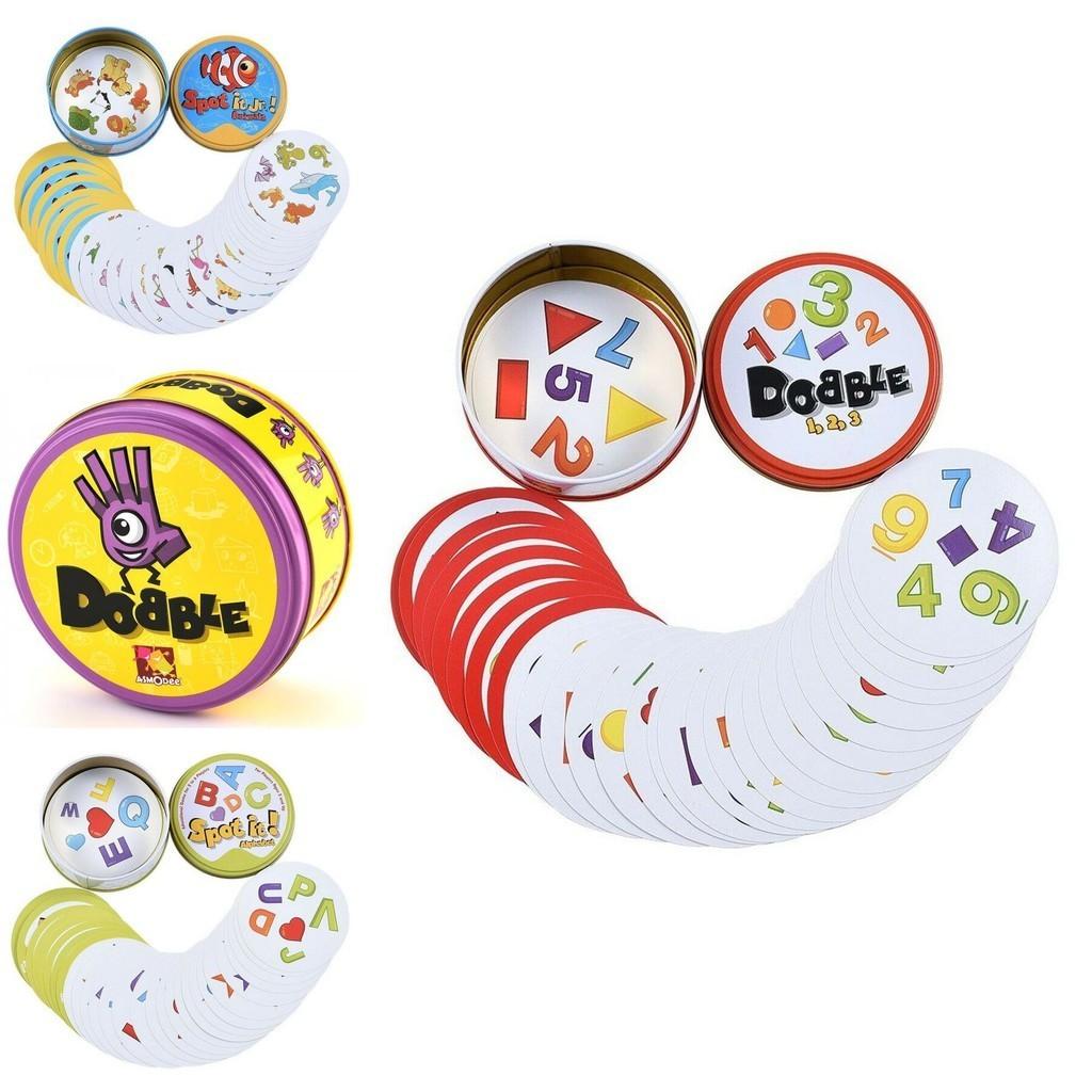 Dobble Spot It Spelkaarten Voor Verslavend Familieplezier En Snelle Visuele Uitdagingen