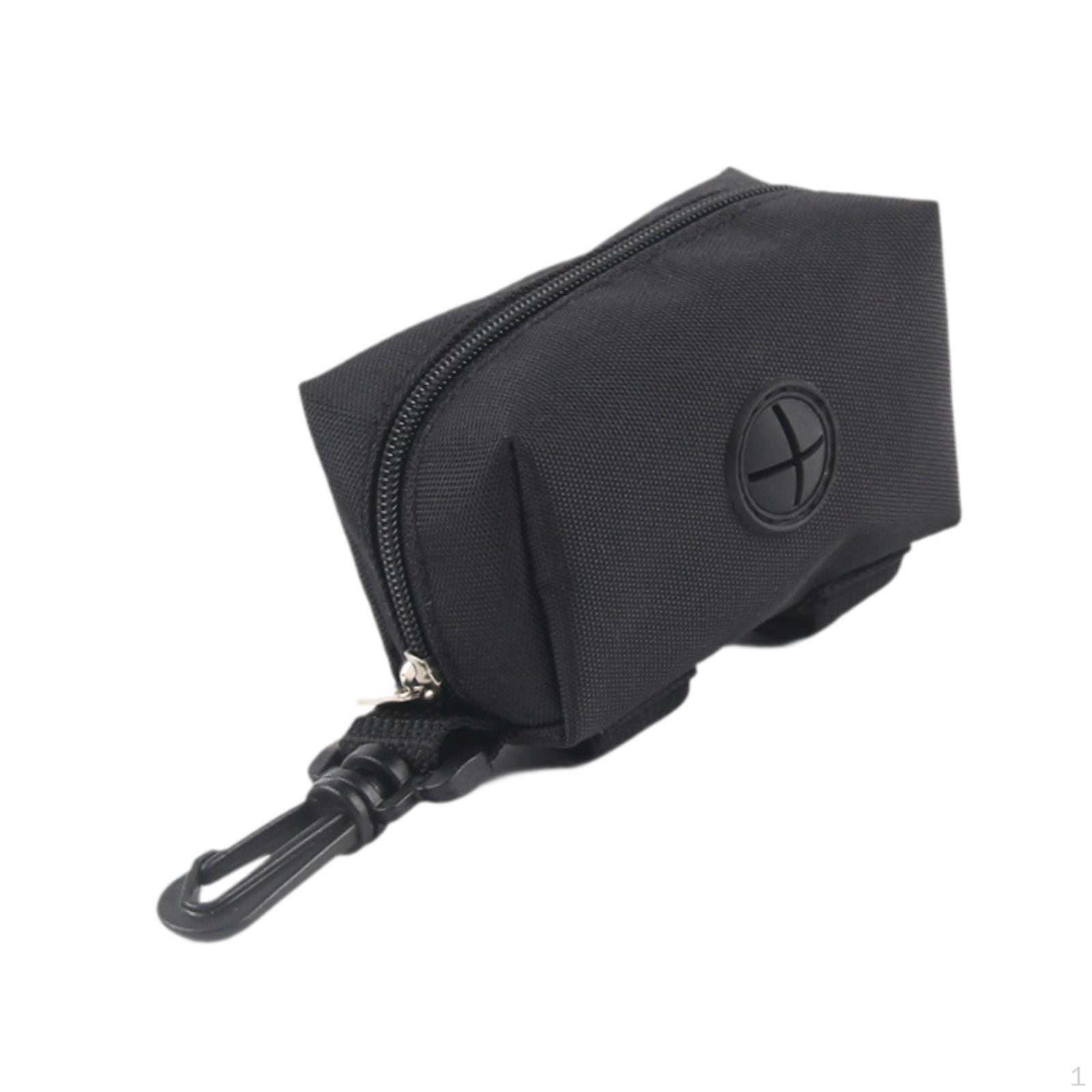 

Диспенсер для пакетів для прибирання за домашніми тваринами Тримач для собак Практичний Легкий для носіння Багатоцільовий Какашки чорний