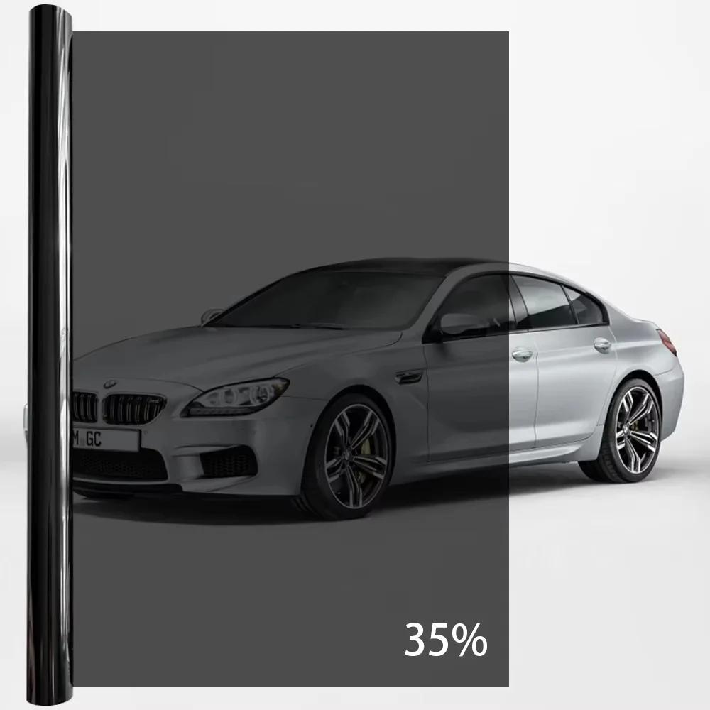 

50x3м 1/5/15/20/25/50% VLT Черная пленка для тонировки стекол автомобиля, дома, офиса. Наклейка на стекло, УФ-защита, Тонировка, Солнцезащита 50X300CM