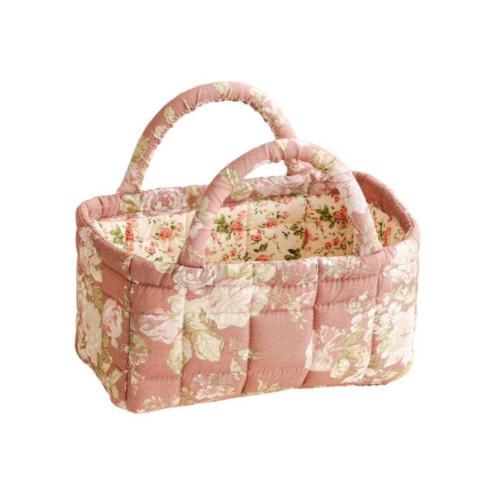 Large Capacity Fabric Laundry Basket Foldable Design Hampers Tote Bag Storage Basket  Travel Tote Style 3