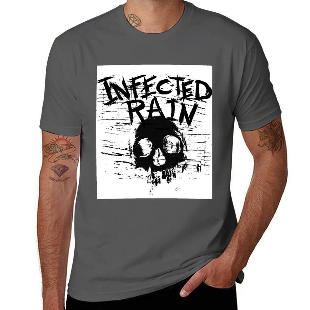 Infected Rain Sksks Tshirt Plus Size Quick Dry Sports Tee