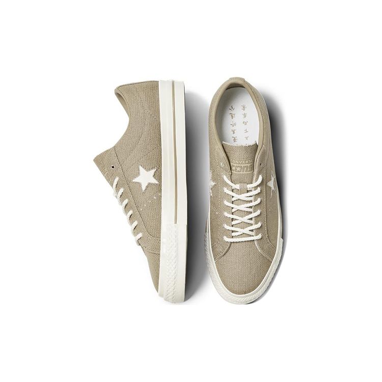 Converse One Star Pro Zongzi Durable Breathable Low-Top Skate Shoes Unisex Skate Shoes Brown A06074