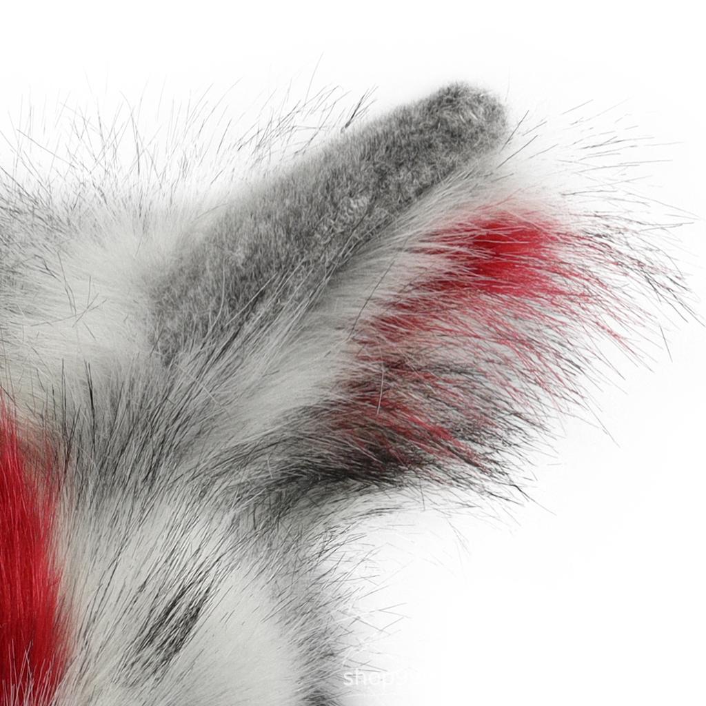Halloween Canine Big Bad Wolf Beast Head Hood and Claw Suit Cos Costume Role Play