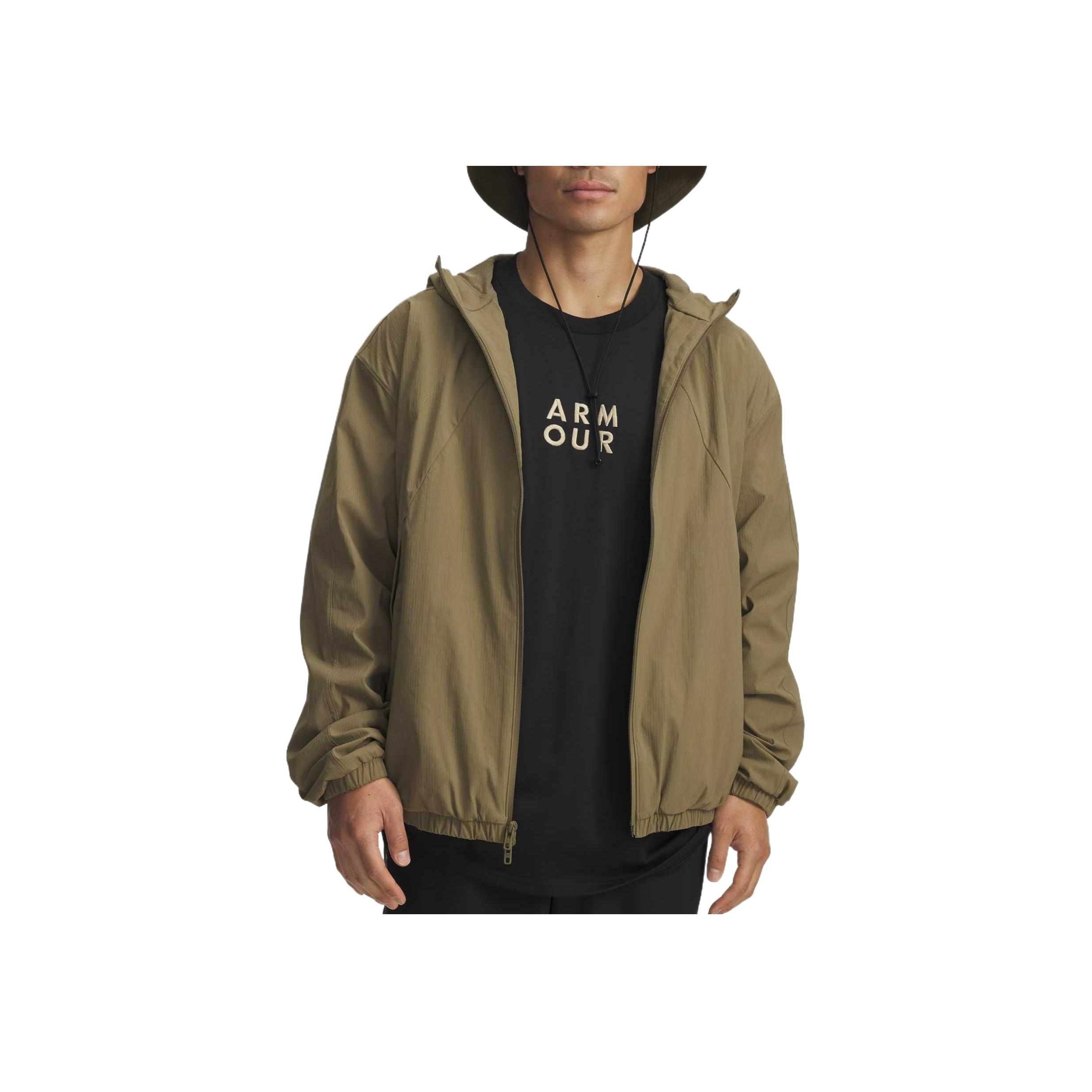 

Under Armour Неудержимый шторм Водонепроницаемая дышащая модная универсальная куртка Мужская куртка 6003863-251 XXL