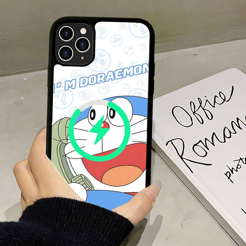 Cartoon D-Doraemons For Magsafe Magnetic Wireless Phone Case For IPhone 11 12 13 14 15 16 17 Pro Max Plus Cover